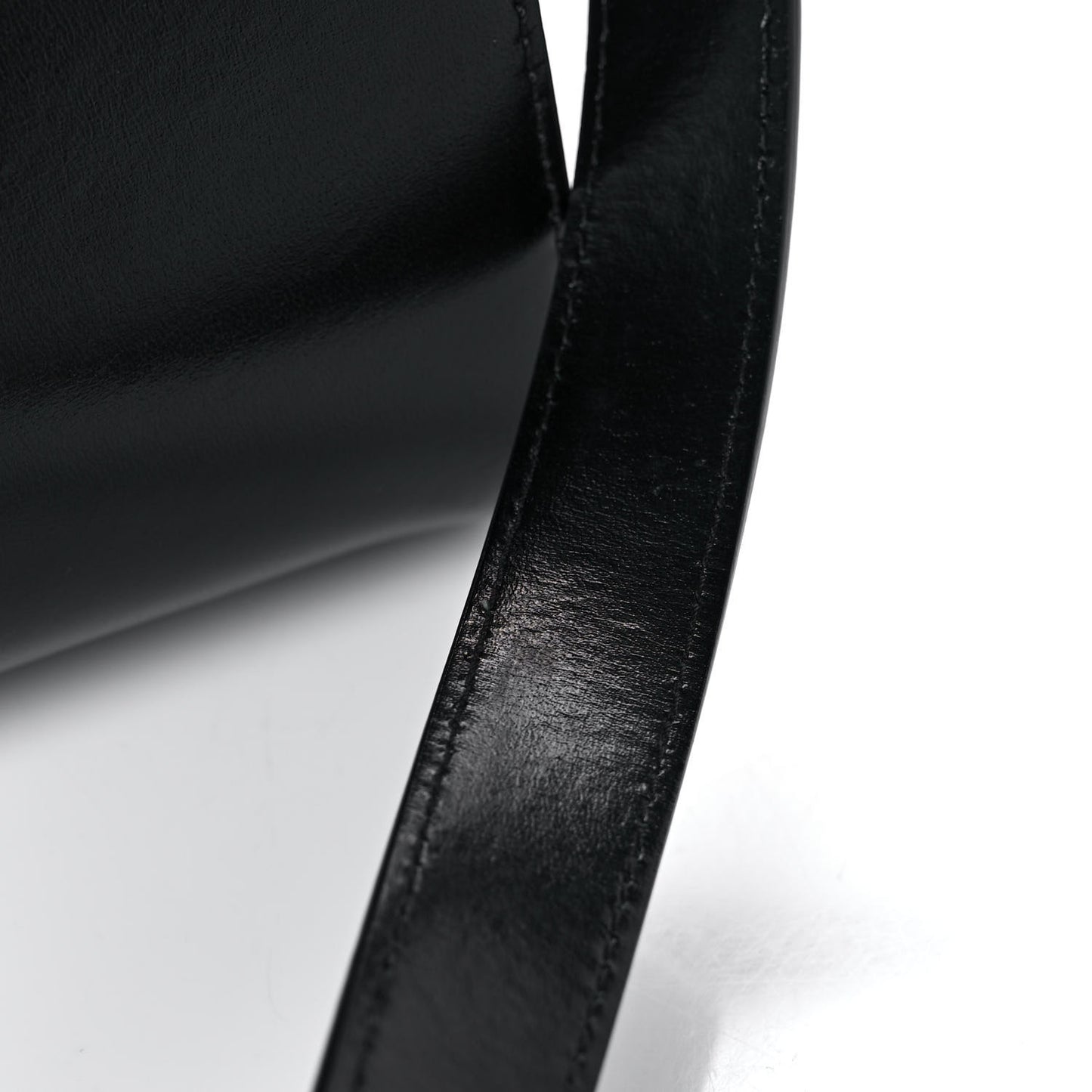 Shiny Lord Calfskin Small Antigona Black