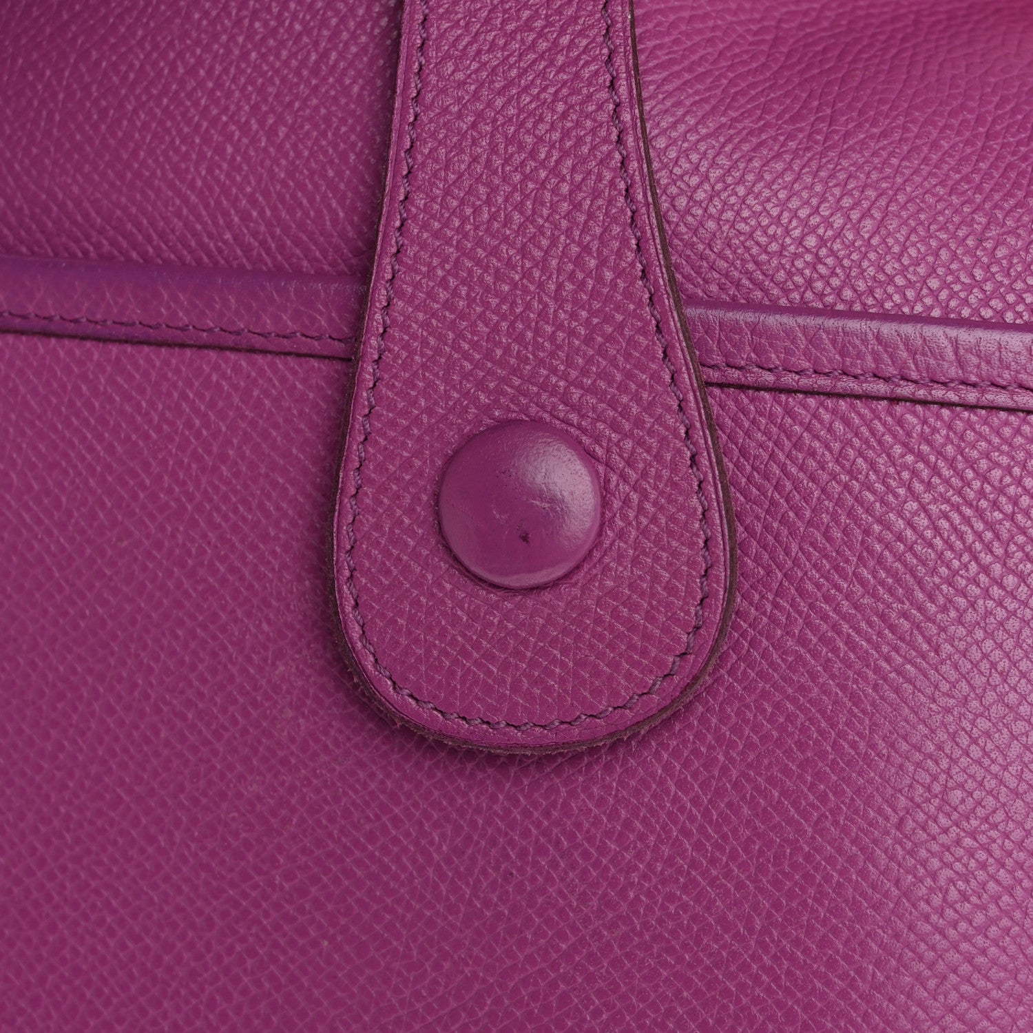 Hermes Epsom Evelyne II GM Cyclamen 13 of 14