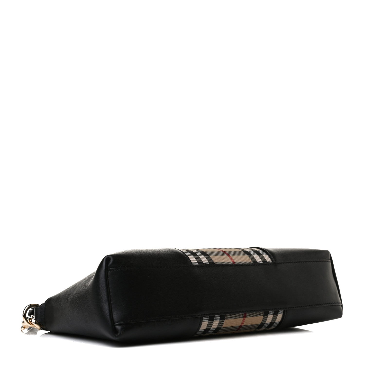 Burberry Horseferry Check Small Chichester Crossbody Clutch Bag Black 4 of 15