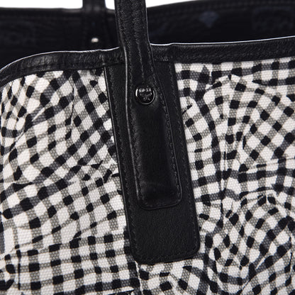 MCM Visetos Large Liz Reversible Shopper Tote Black 17 of 35