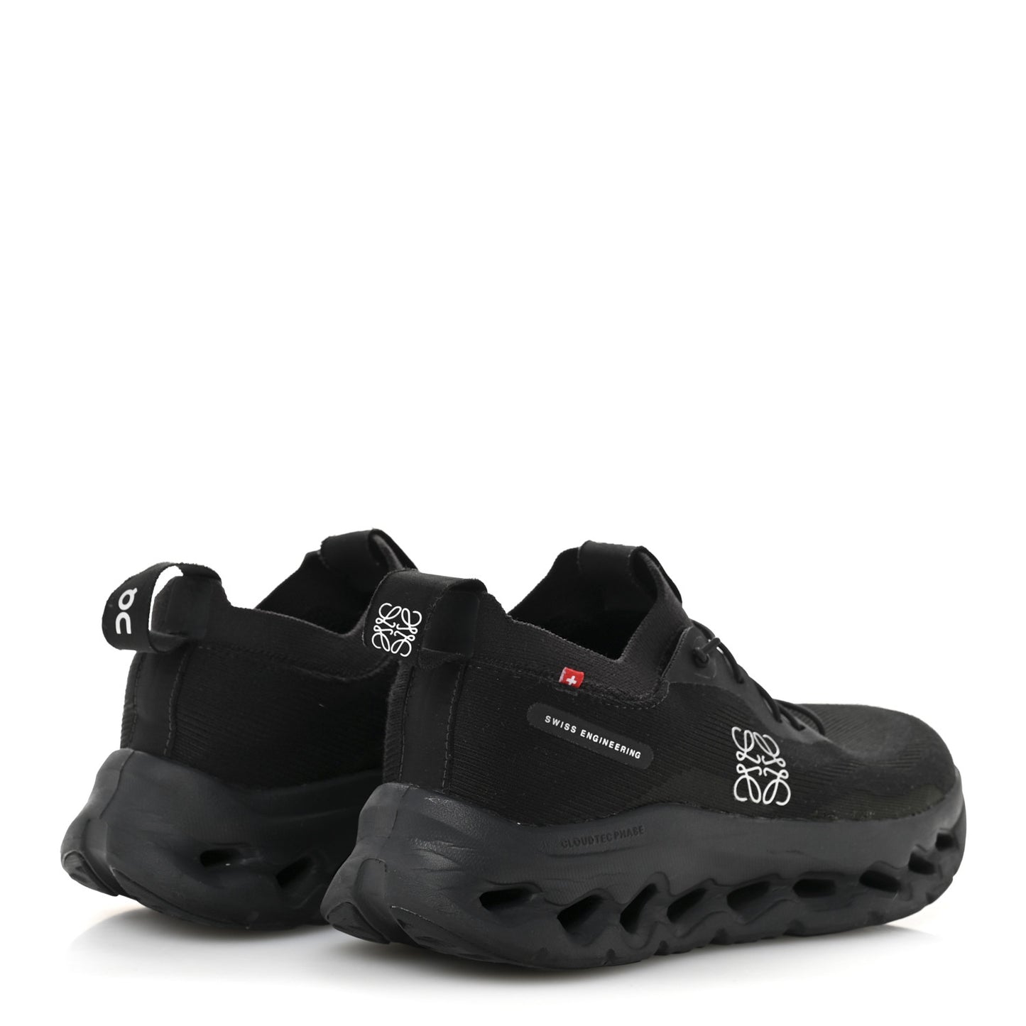 X ON Recycled Polyester Womens Cloudtilt Sneakers 39 Black