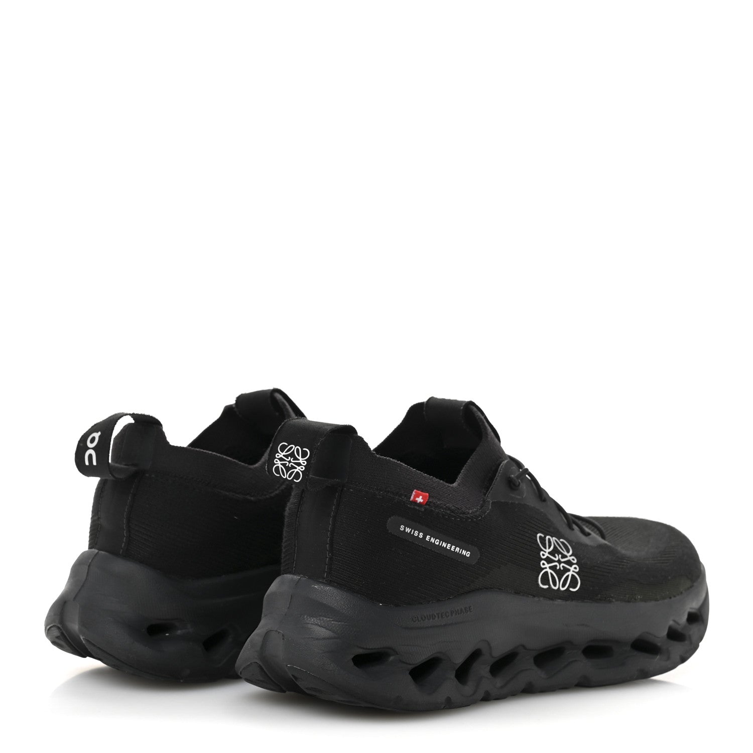 Loewe X ON Recycled Polyester Womens Cloudtilt Sneakers 39 Black 5 of 8