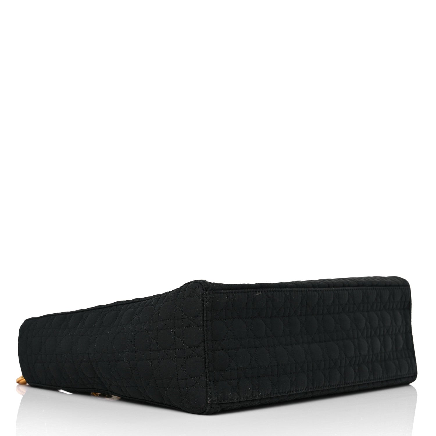 Christian Dior Nylon Cannage Large Lady Dior Black 4 of 20
