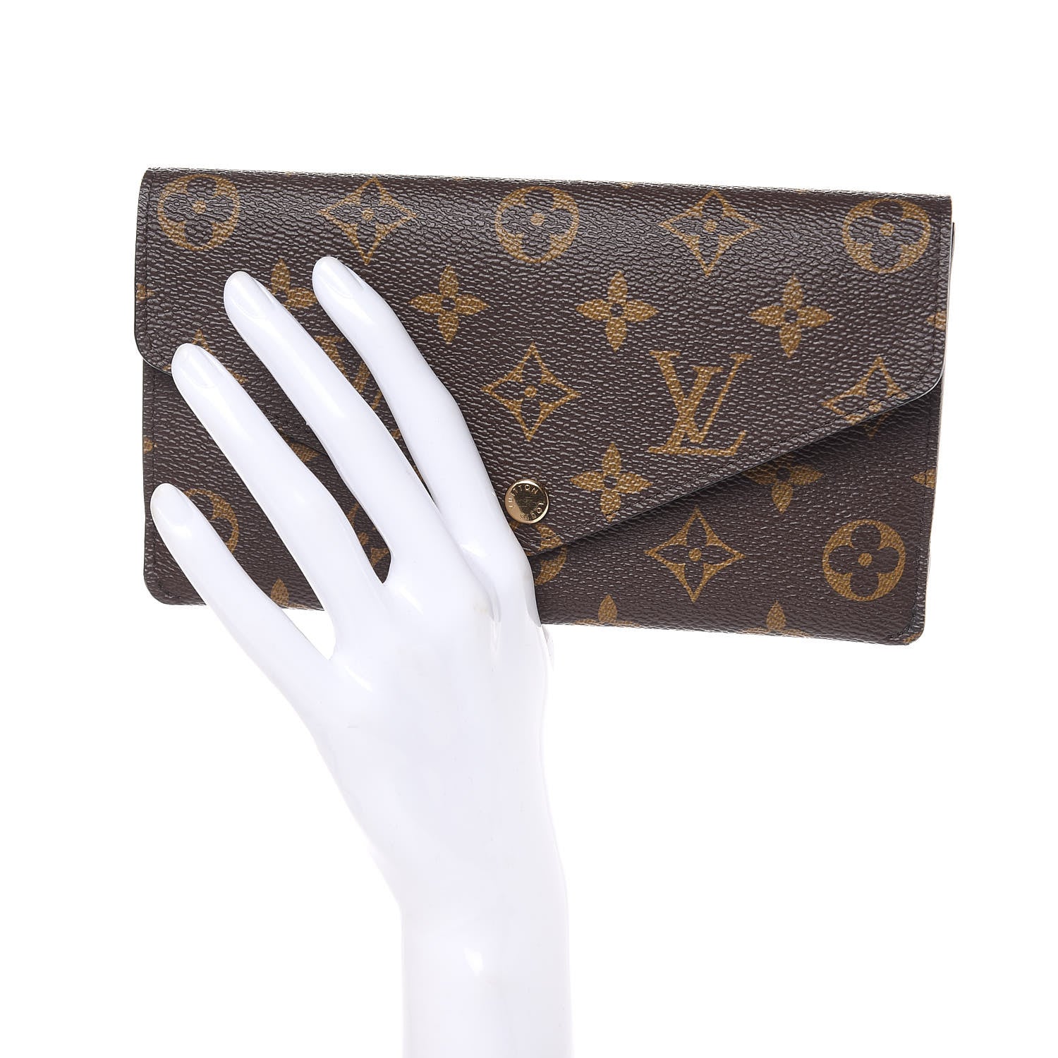 Louis Vuitton Monogram Jeanne Wallet Fuchsia 2 of 13
