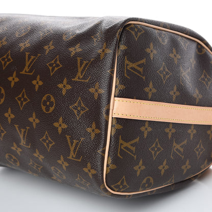Louis Vuitton Monogram Speedy Bandouliere 30 10 of 14