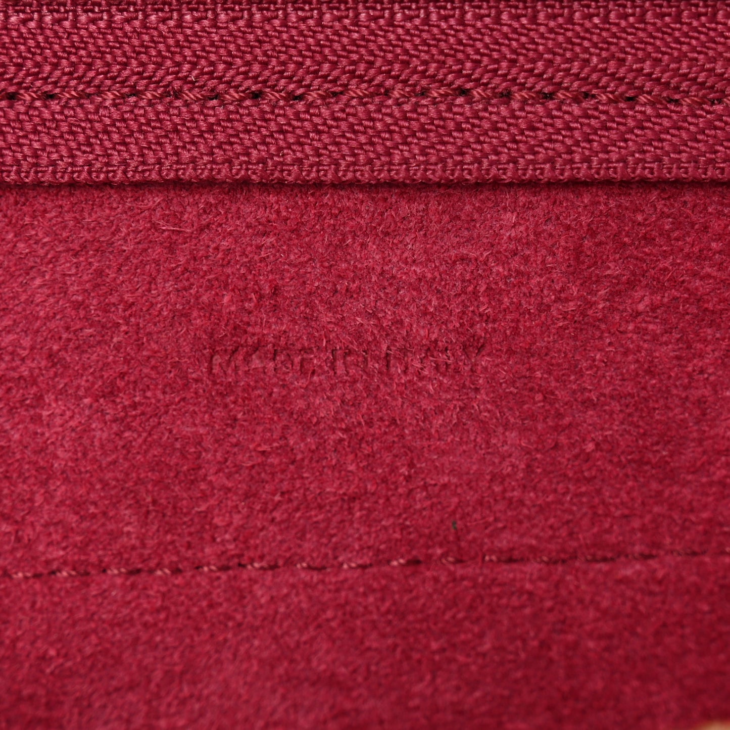 Grained Calfskin Nano Belt Bag Acai