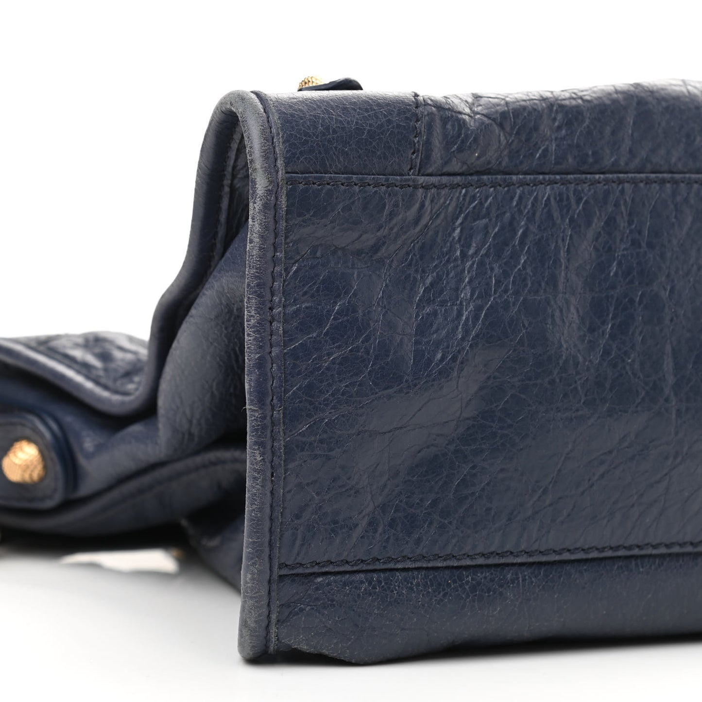 Agneau Giant 12 Gold Hardware City Gris Chartreux
