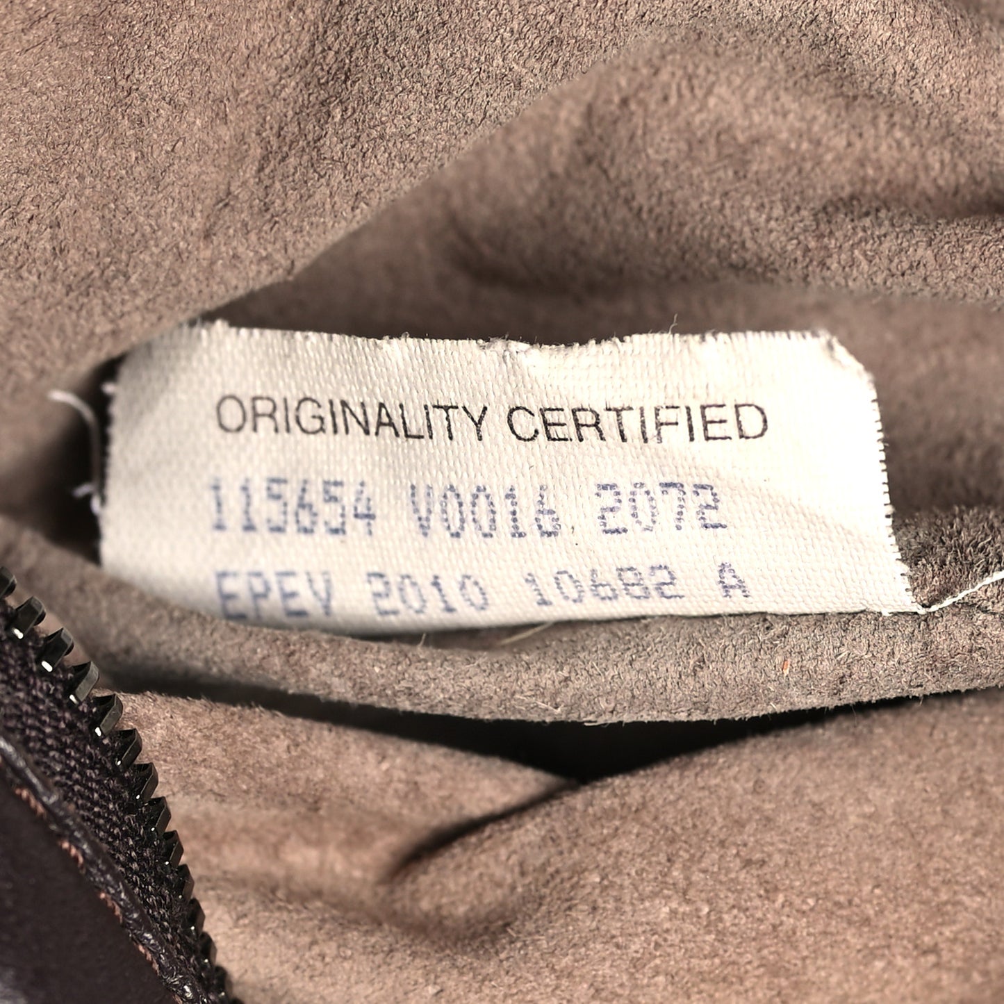 Nappa Intrecciato Large Veneta Hobo Ebano