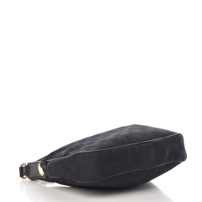 Gucci Monogram Small Charmy Hobo Black 4 of 7
