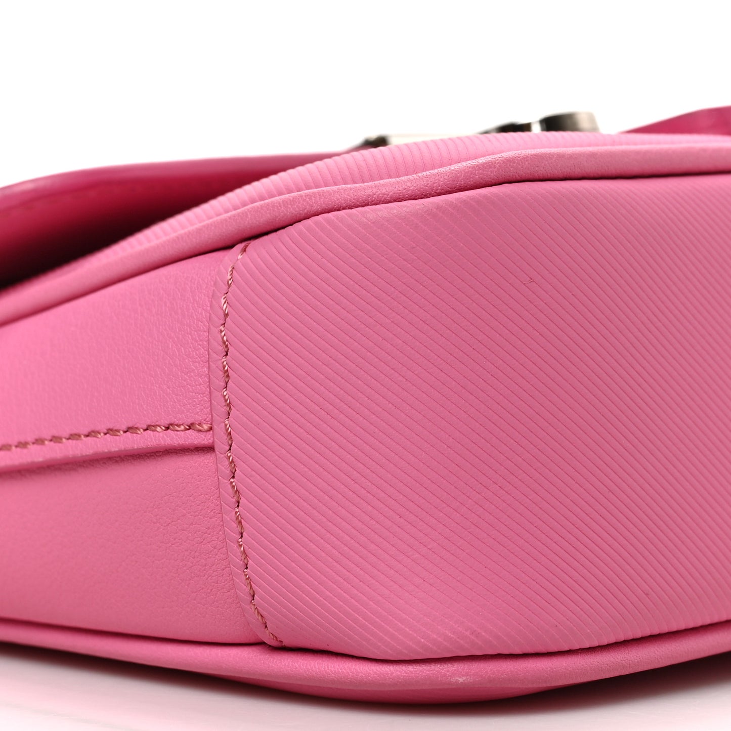 Trench Calfskin Mini DK88 Top Handle Bag Rose Pink