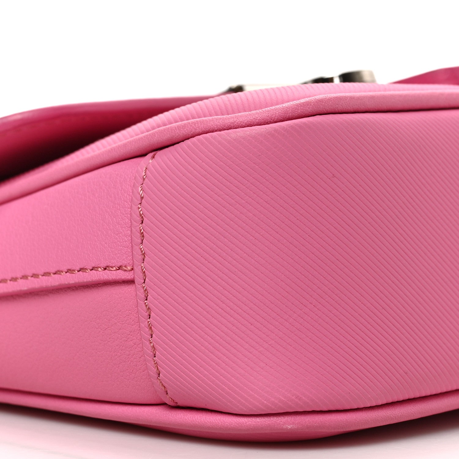 Burberry Trench Calfskin Mini DK88 Top Handle Bag Rose Pink 8 of 9