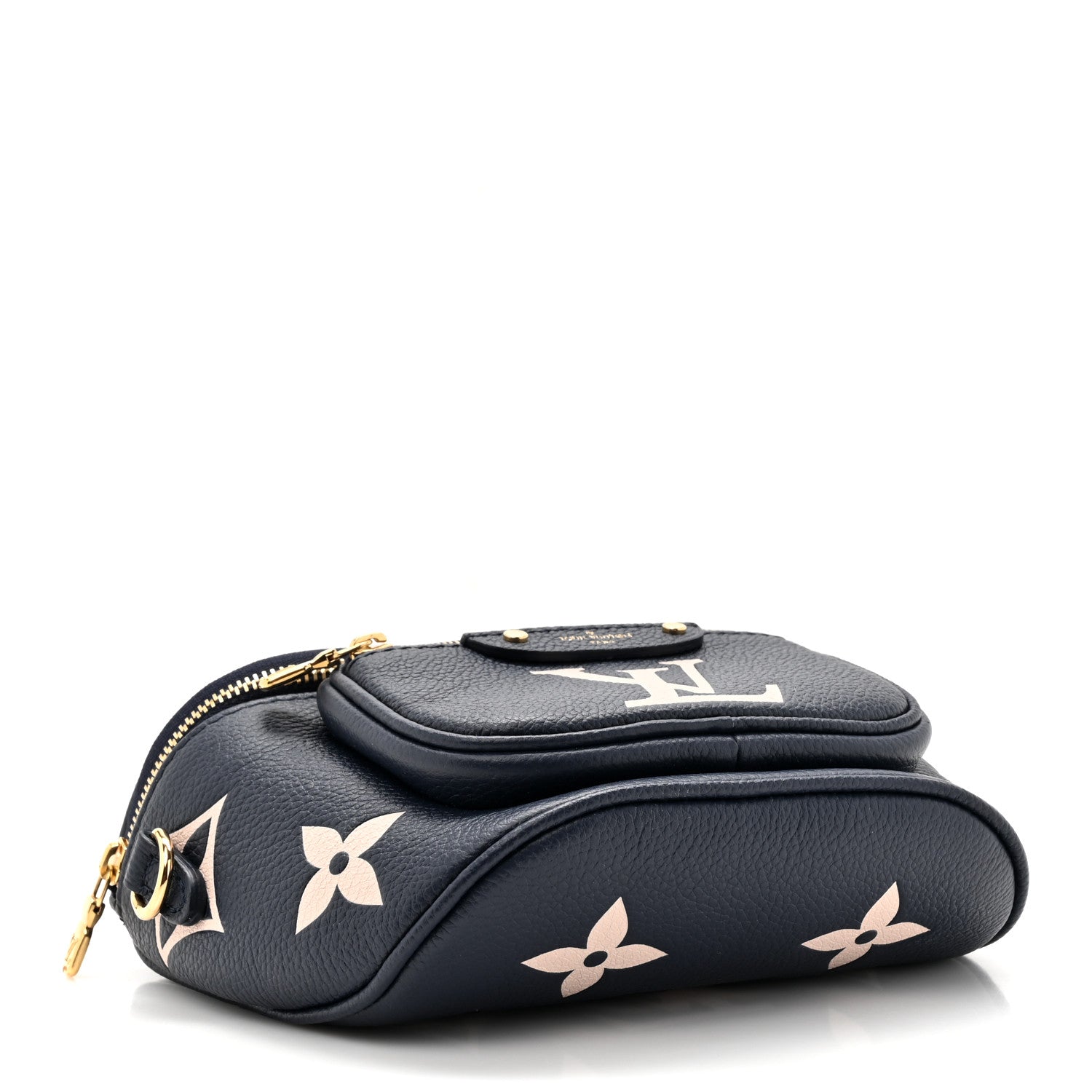 Louis Vuitton Empreinte Monogram Giant Mini By The Pool Bumbag Blue Beige 4 of 9