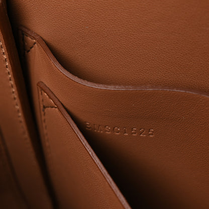 Burberry Smooth Calfskin Two Tone Small Grace Bag Malt Brown Black 13 of 21