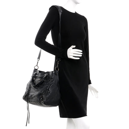 Balenciaga Agneau Classic Hardware Velo Black 2 of 11