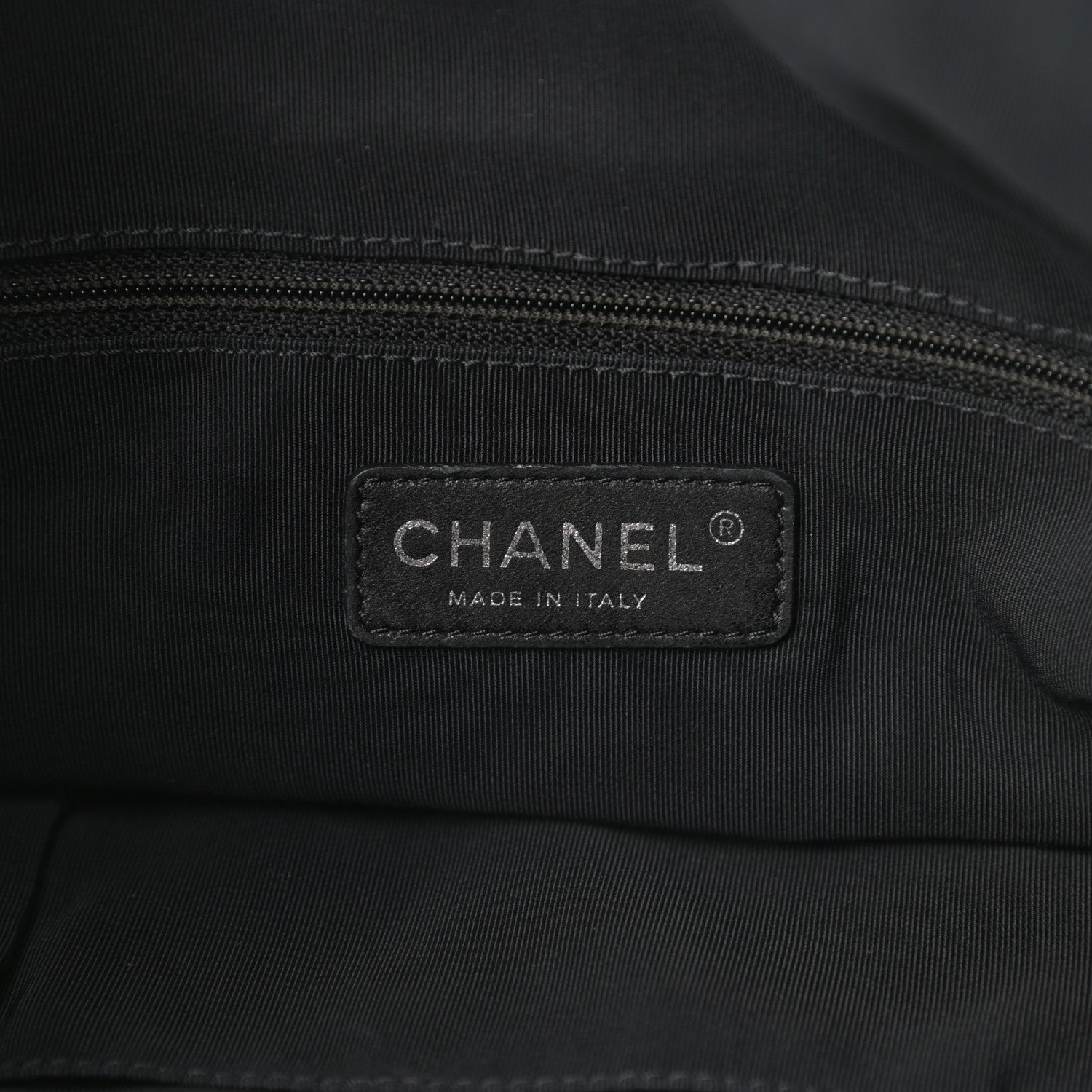 Chanel Metallic Calfskin Quilted Large Chain Me Hobo Dark Grey 6 of 11