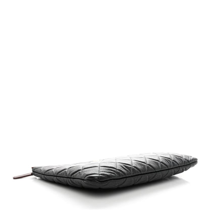 Chanel Caviar Quilted Medium Cosmetic Case Black 4 of 8