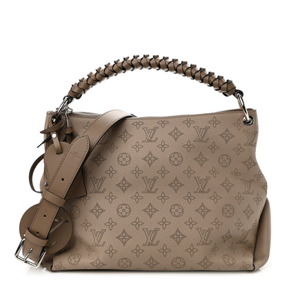 Louis Vuitton Mahina Beaubourg Hobo MM Galet 1 of 10