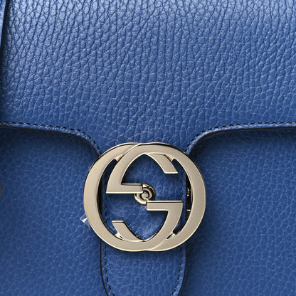 Gucci Dollar Calfskin Small Interlocking G Shoulder Bag Caspian 8 of 10