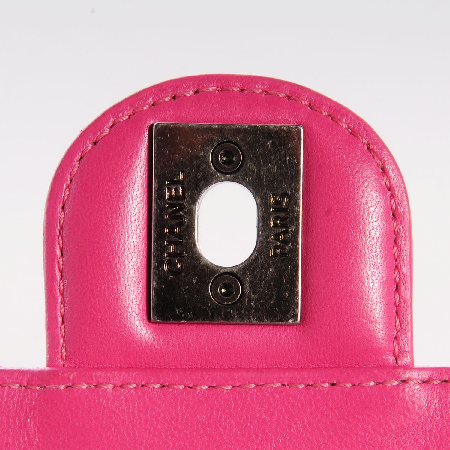 Chanel Lambskin Quilted Medium Crossing Times Flap Pink 5 of 7