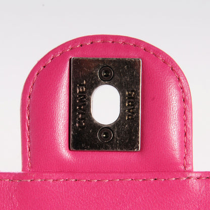 Chanel Lambskin Quilted Medium Crossing Times Flap Pink 5 of 7