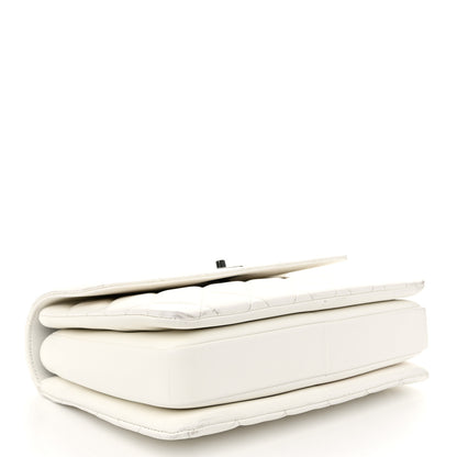 Chanel Lambskin Quilted Medium Trendy CC Flap Dual Handle Bag White 4 of 10