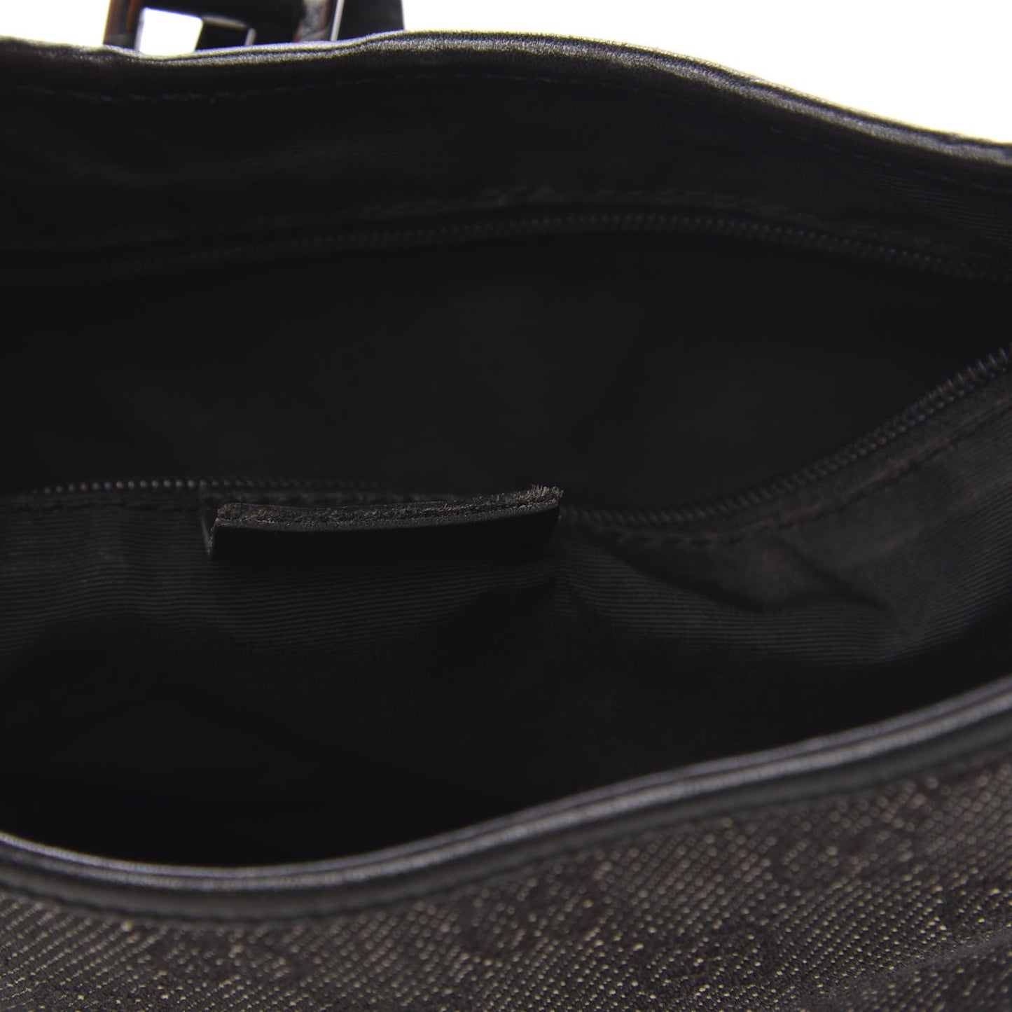 Denim Monogram Small Jackie O Hobo Black