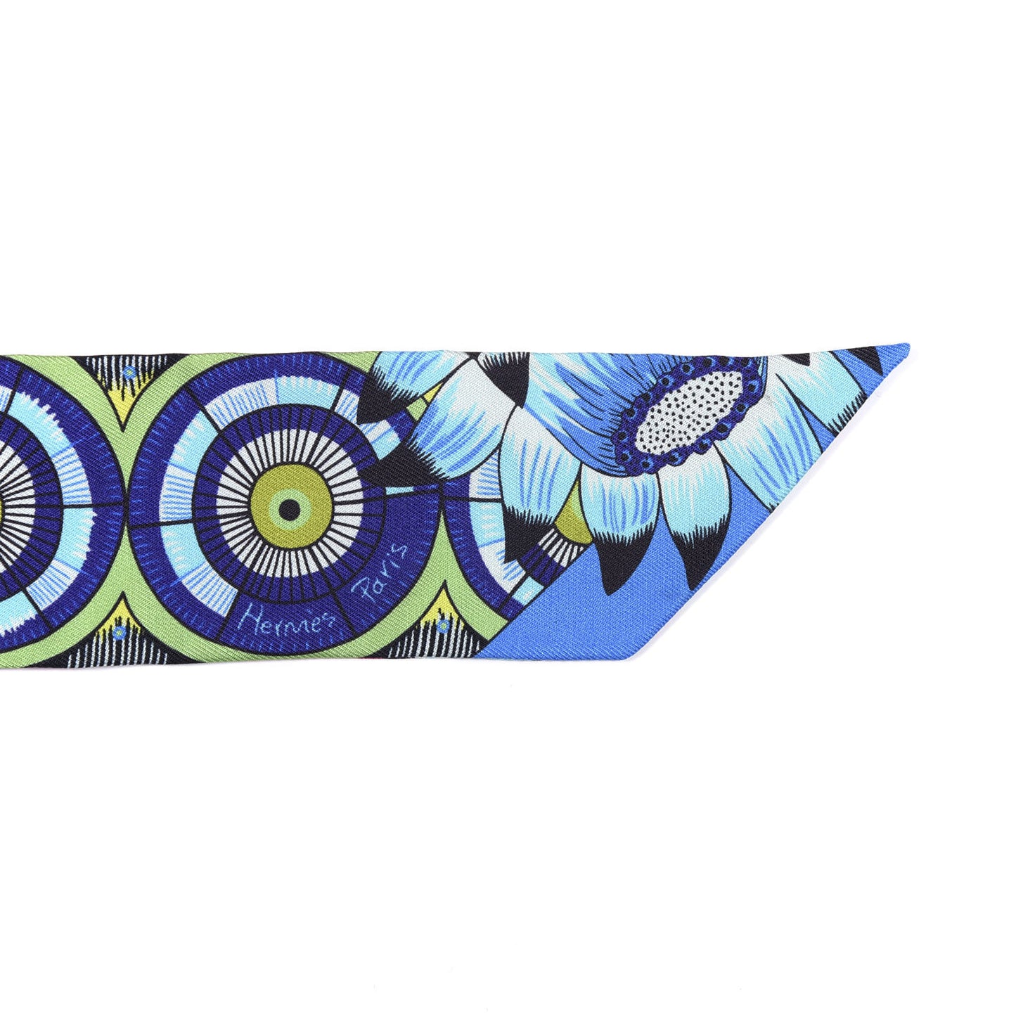 Silk The Savana Dance Twilly Rose Indien Indigo Vert