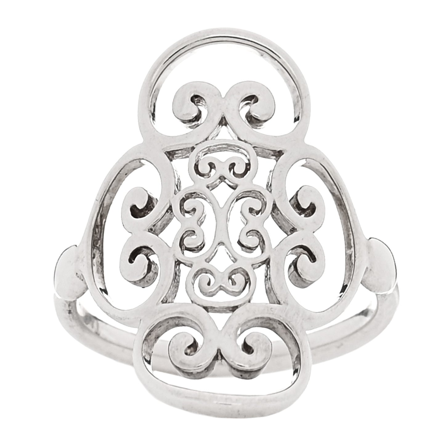 Sterling Silver Paloma Picasso Venezia Goldoni Quadruplo Ring 52 6