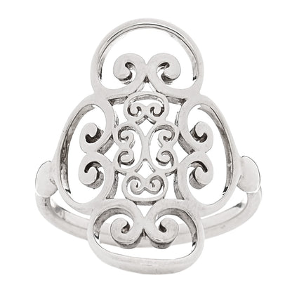 Tiffany Sterling Silver Paloma Picasso Venezia Goldoni Quadruplo Ring 52 6 1 of 5