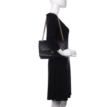 Chanel Aged Calfskin Quilted 2.55 Reissue 226 Flap Black 2 of 12