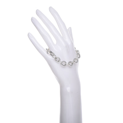 David Yurman Sterling Silver 10mm Medium Oval Link Bracelet 2 of 5
