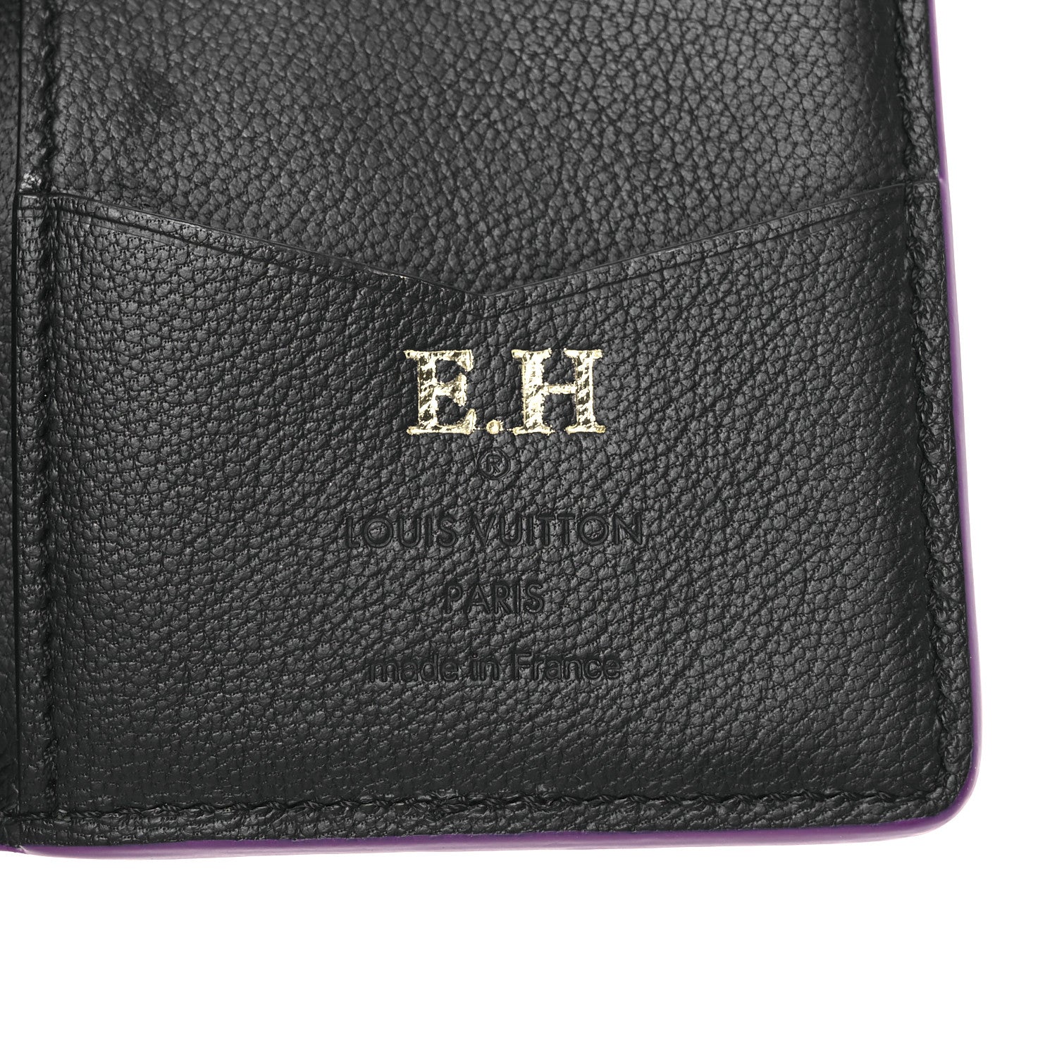 Louis Vuitton Alligator Pocket Organizer Purple 6 of 8