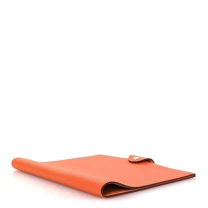 Hermes Togo Ulysse MM Notebook Cover Orange 4 of 7