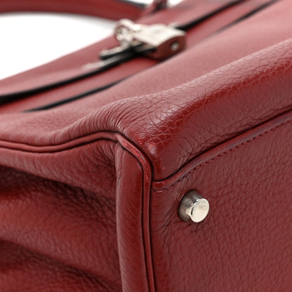 Hermes Togo Kelly Retourne 35 Rouge H 12 of 15