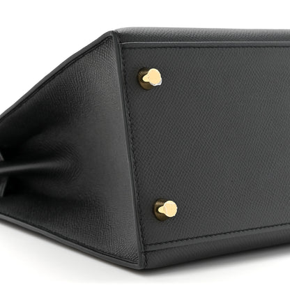 Hermes Epsom Kelly Sellier 28 Black 10 of 12