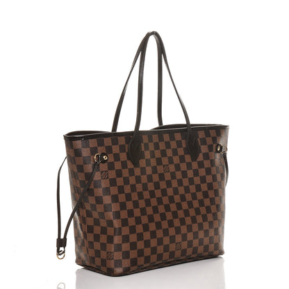 Louis Vuitton Damier Ebene Neverfull MM 3 of 9