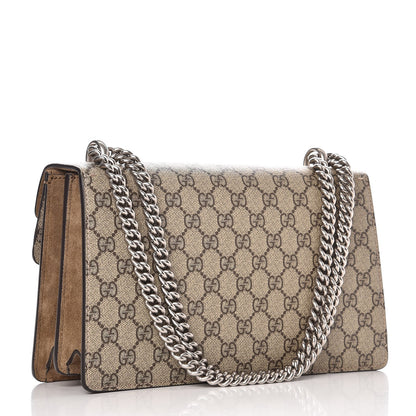 Gucci GG Supreme Monogram Small Dionysus Shoulder Bag Taupe 3 of 8