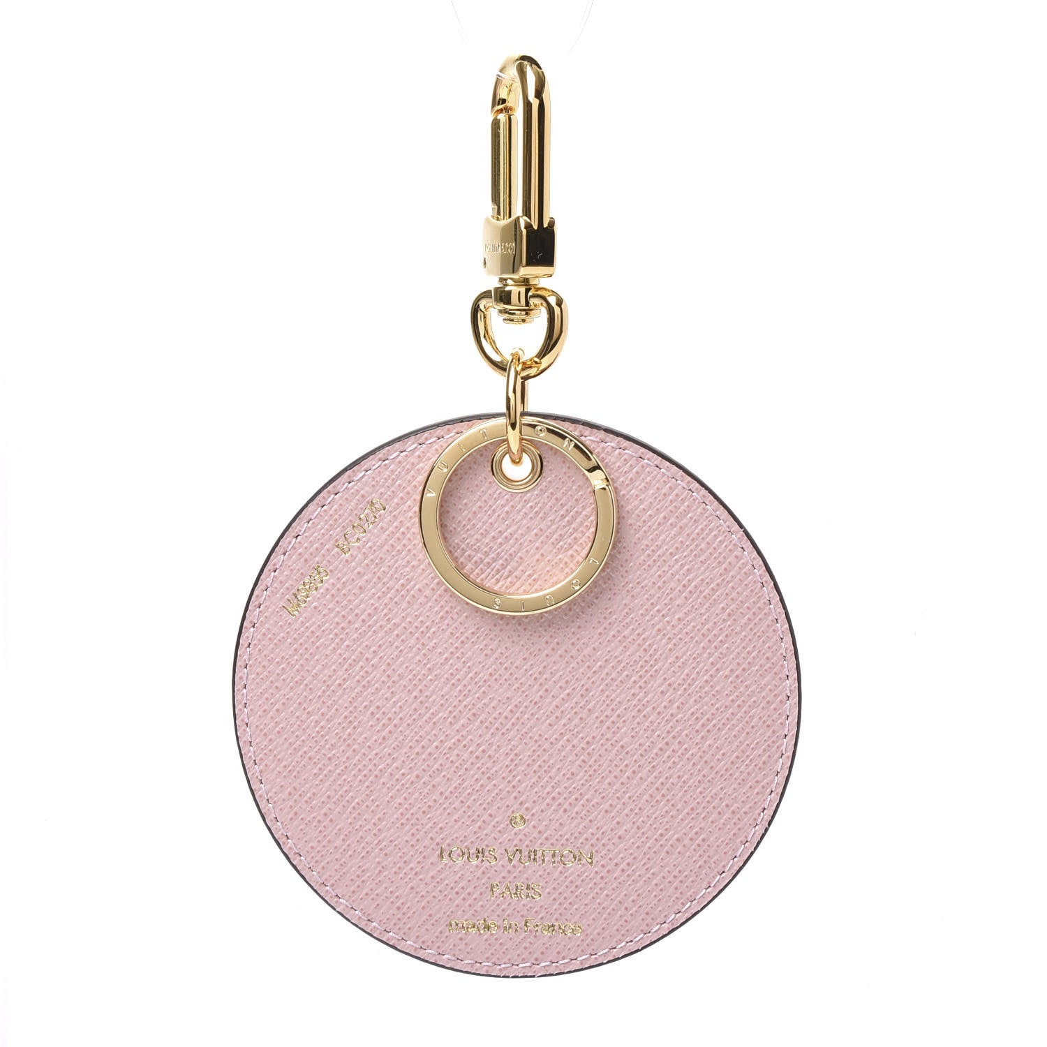 Louis Vuitton Monogram 2020 Christmas Animation Big Wheel Bag Charm Key Ring Rose Ballerine 3 of 6