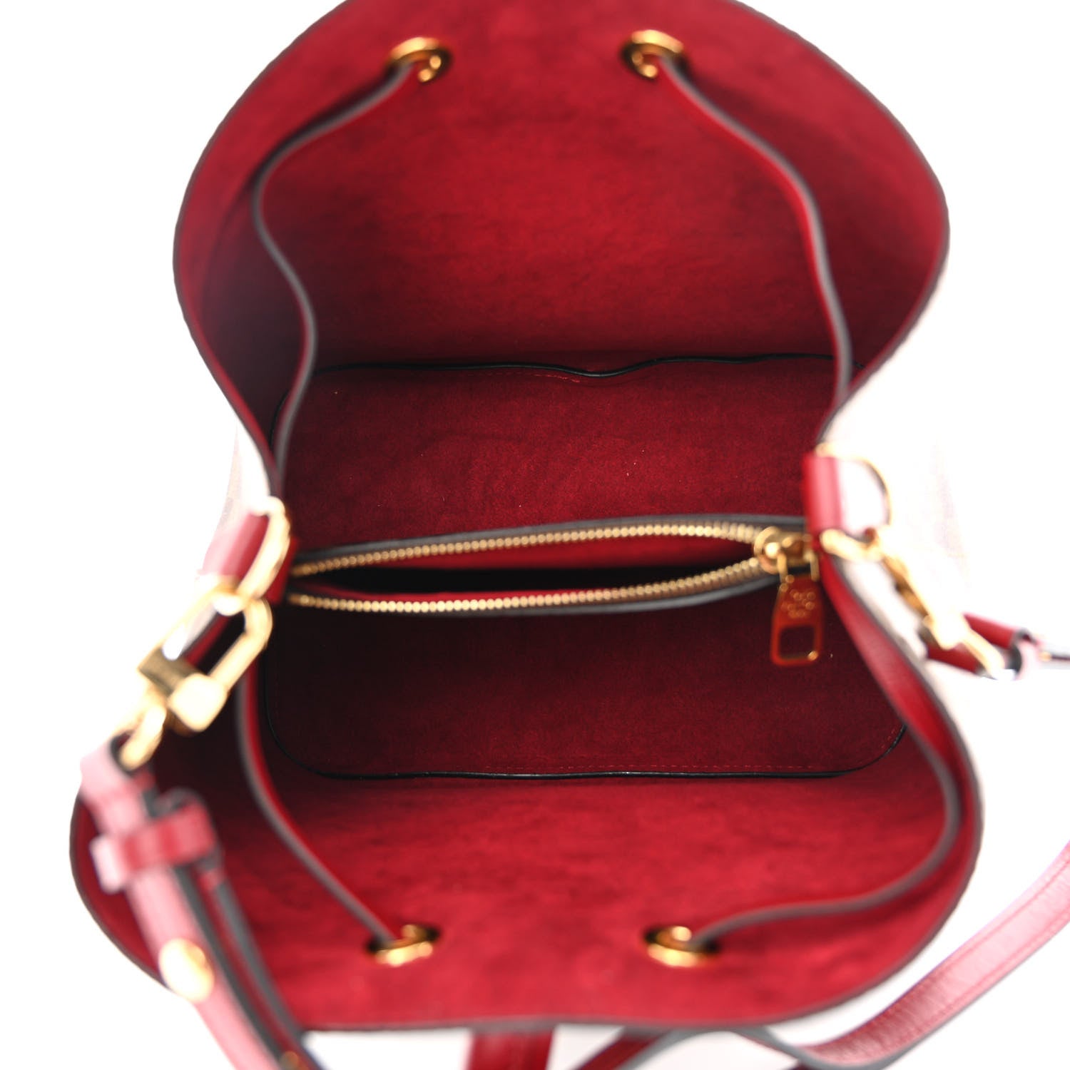 Louis Vuitton Damier Ebene Neonoe MM Cherry Berry 5 of 10