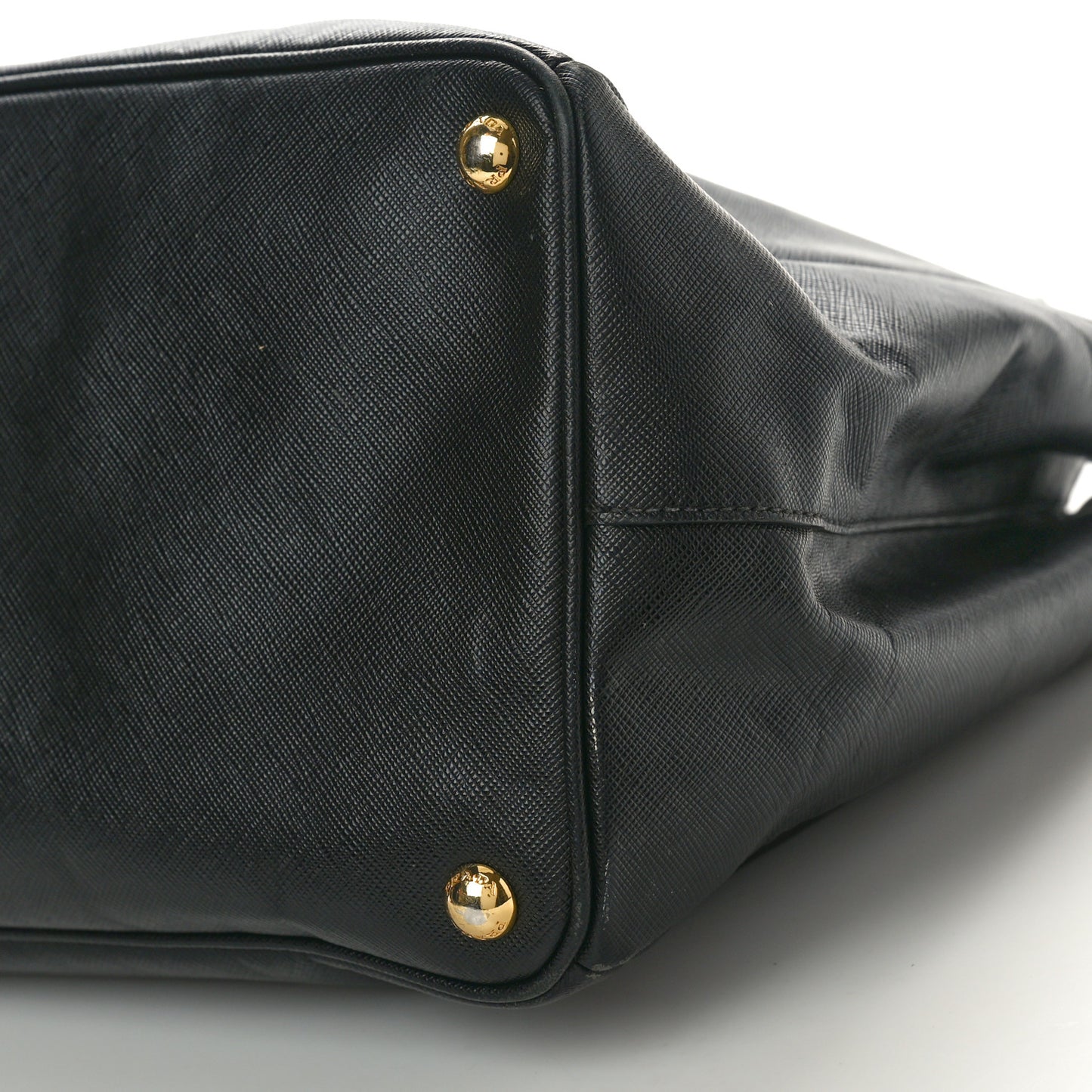 Saffiano Lux Large Tote Black