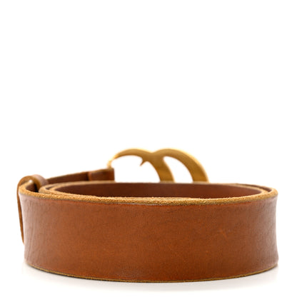 Gucci Faded Calfskin Double G 40mm Belt 85 34 Cuir 2 of 4