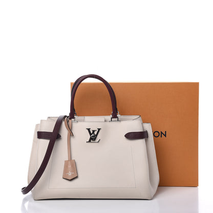 Louis Vuitton Calfskin Lockme Day Rose Silk Quartz Calla 14 of 14