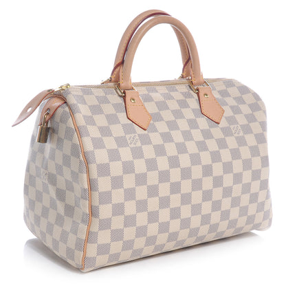 Louis Vuitton Damier Azur Speedy 30 3 of 7