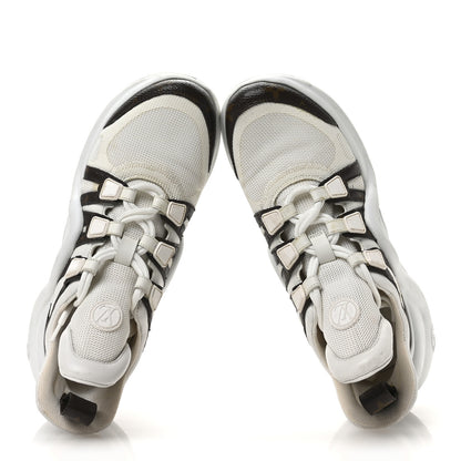 Louis Vuitton Patent Monogram LV Archlight Sneakers 38 White 2 of 8