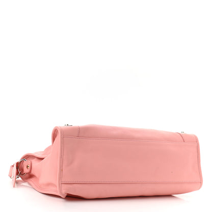 Balenciaga Veau Amp Plate Gold Hardware City Rose 4 of 11