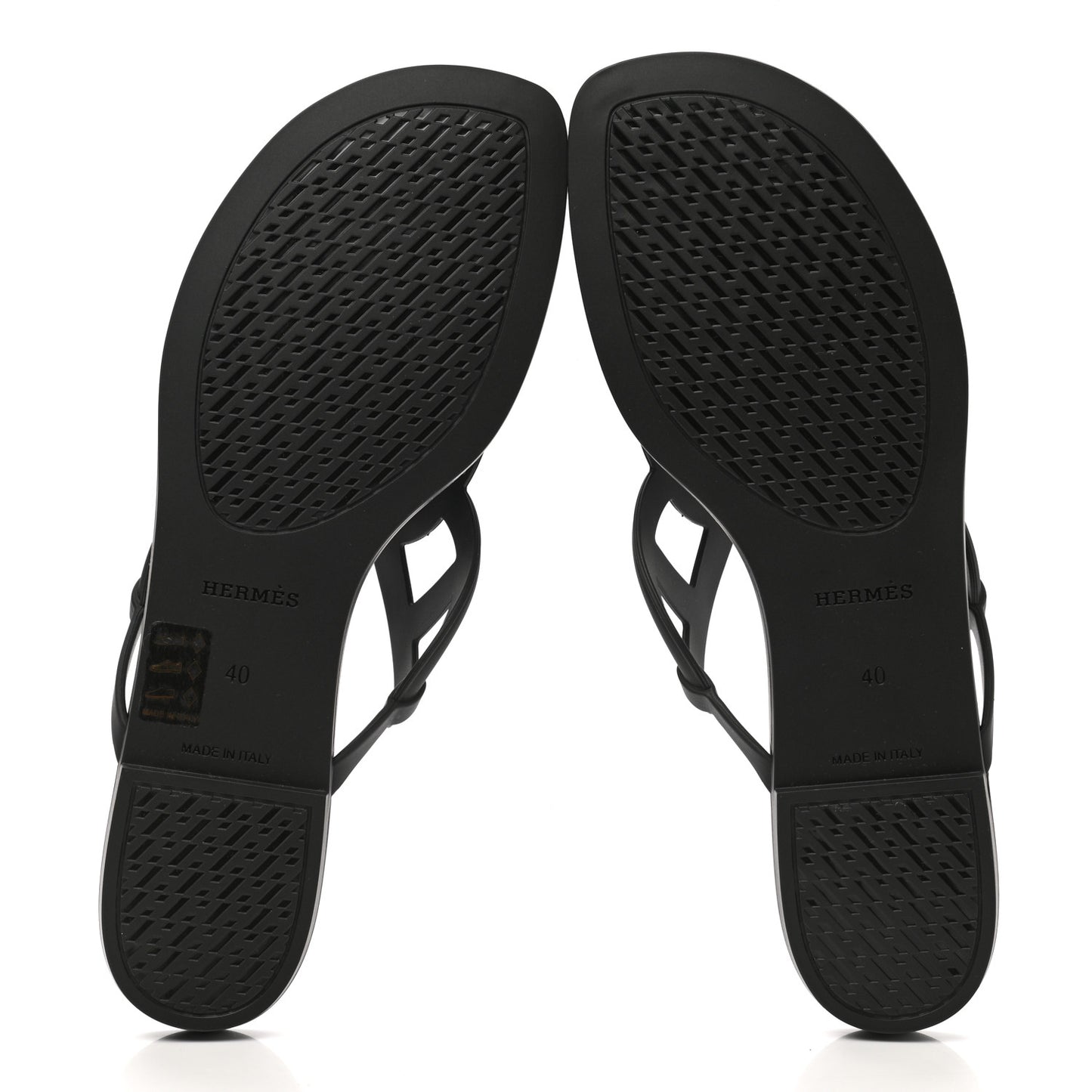 Rubber Womens Egerie Sandals 40 Black