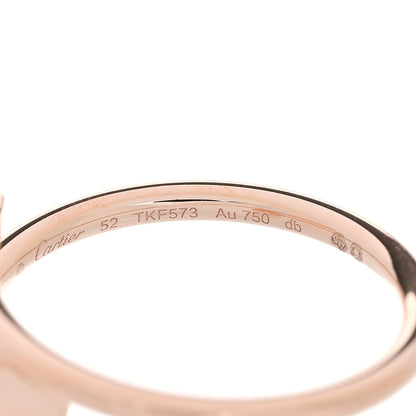 Cartier 18K Pink Gold Small Juste Un Clou Ring 52 6 4 of 5