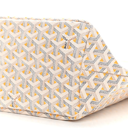 Goyard Goyardine Saint Louis Claire Voie PM White Orange 11 of 11
