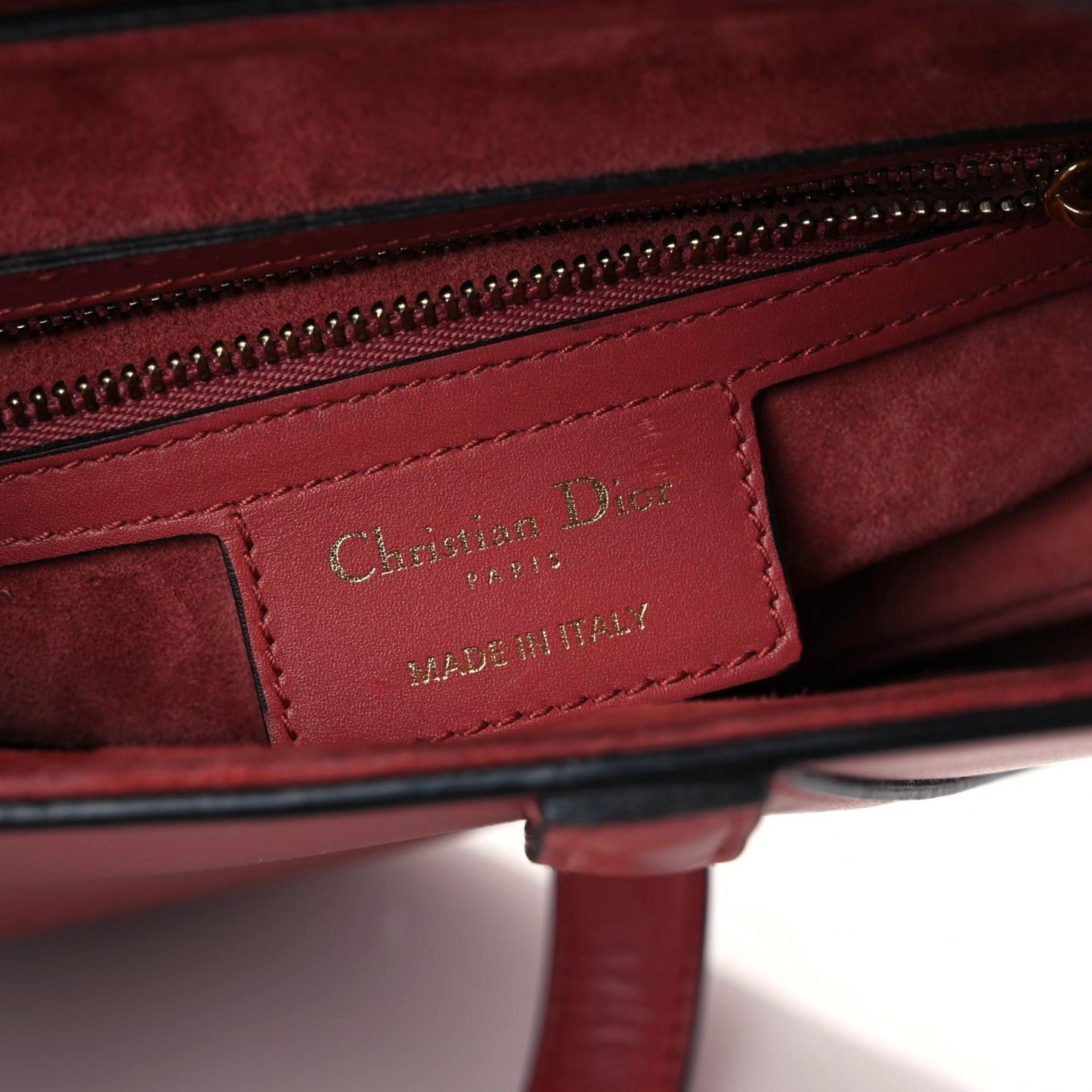 Calfskin Saddle Bag Pink