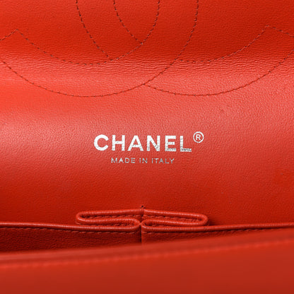 Chanel Patent Quilted Jumbo Double Flap Red 8 of 10
